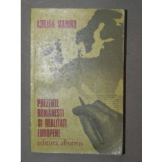PREZENTE ROMANESTI SI REALITATI EUROPENE-ADRIAN MARINO 1978
