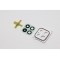 Geam Camera Set Samsung Galaxy A22 5G, A226 Verde Mint Set