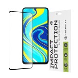 Folie sticla Xiaomi Redmi Note 9S Techsuit 111D Full Glue Full Cover, negru