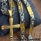Lant +medalion INOX placat =80 ron