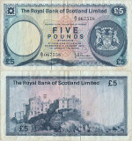 1972 (5 I), 5 pounds (P-337a.1) - Scoția!
