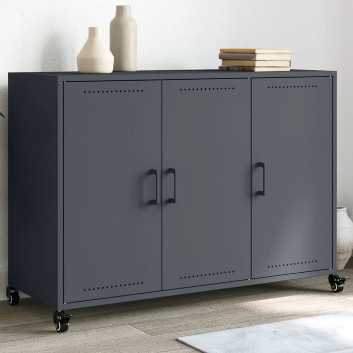 Gossi dulap, antracit, 100,5x39x72 cm, otel
