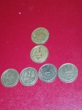 Lot 6 monede (copeici): 1 copeica 1937 + 1938 + 1987 + 1988 + 1989 + 1990 (toate sunt UNC). [poze]