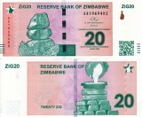 ZIMBABWE 20 zig 2024 UNC!!!
