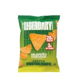 Legendary Foods Popped Protein Chips Jalapeno Cheddar, Chipsuri Proteice Cu