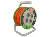 Prelungitor Bobinat 4 Prize PVC 10m Portocaliu, KEL