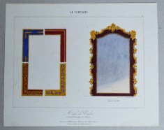 &quot;Motifs de Cadre&quot; litografie