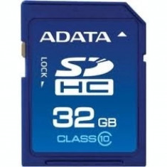 CARD SD ADATA 32 GB SDHC clasa 10 standard UHS-I U1 &amp;amp;quot;ASDH32GUICL10-R&amp;amp;quot; foto