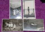 Set de 4 Fotografii, Geo Litarczek, parintele radiologiei romanesti, in 1926 (cinci luni), 1930 si 1932
