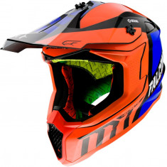 Casca Enduro MX MT Falcon Warrior C4 Orange