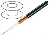 Cablu coaxial RG59 PVC negru 100m