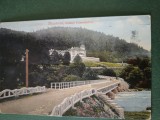 vedere carte postala Busteni -Palatul Cantacuzino anii 1920- ,circulata