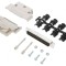 Conector D-Sub 37 PIN tată unghi 45&deg; lipire cablu gold flash
