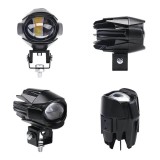 Proiector Far LED 12V-72V 12W Lumină Albă (Fază Lungă / Scurtă) - Pentru Motociclete, Biciclete Electrice, Triciclete și Utilitare