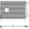 NRF 350507 EASY FIT Condensator, climatizare