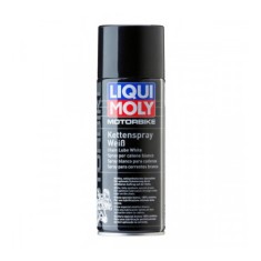 Spray alb Liqui Moly ungere lan&Aring;&pound; MOTORBIKE, 400 ml