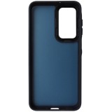 Husa tip capac spate plastic albastru semitransparent si TPU bleumarin pentru Samsung Galaxy A16 4G, 5G
