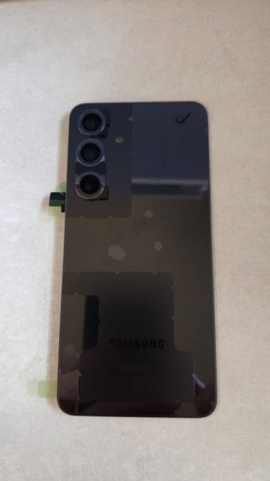 Capac Original Samsung Galaxy S25 cu Geam Camera (NOU) NEGRU