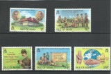 TSV* - SERIE ISLE OF MAN - ANGLIA MICHEL 203-207 MNH/** LUX, Nestampilat