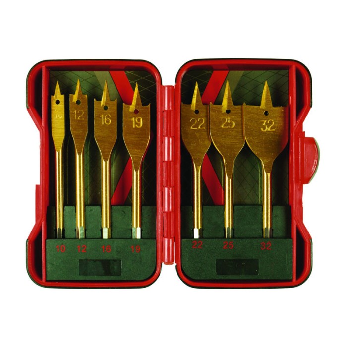 Set 7 burghie pentru lemn Raider, 10-32 mm