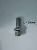 Prezon janta aliaj M14x1.5 28 mm pentru VW, Seat, Skoda, Audi