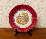 FARFURIE DECORATIVA- CU MARCAJ VERITABLE PORCELAINE LIMOGES FRANCE D25CM