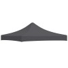 Acoperis Cort Antracit 3x3m vidaXL, Pavilion Gradina, Impermeabil, Protectie UV, Oxford 600D