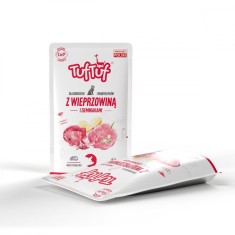 Tuf Tuf, Hrana umeda pentru caini, porc si cartofi, 300g