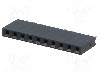 Conector 10 pini, seria {{Serie conector}}, pas pini 2,54mm, CONNFLY - DS1023-1*10S21 foto