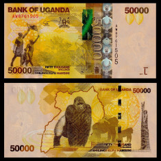 UGANDA █ bancnota █ 50000 Shillings █ 2021 █ UNC █ PESTE_2000_BANCNOTE_UNC_AICI