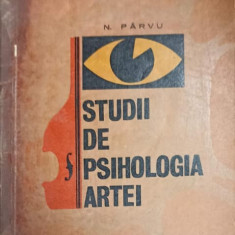 STUDII DE PSIHOLOGIA ARTEI-N. PARVU