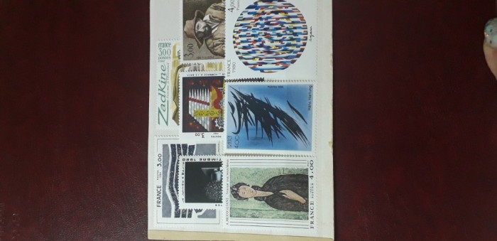 Lot Franta nestampilate