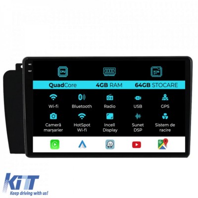 Navigatie Dedicata Volvo S60 (2004-2010),QuadCore, 9Inch, 4Gb Ram, 64Gb Stocare, Carplay Performance AutoTuning foto