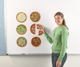 Pizza fractiilor cu magneti, Learning Resources