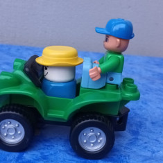 Lego Duplo | mini masinuta + personaje | 12*7*10 cm