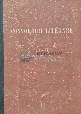 Cartea convorbirilor literare 1 martie 1868 - 1 martie 1869 - 1978 - Redactor Iacob Negruzzi (AH21) foto