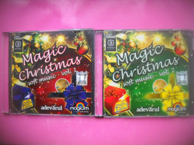 HOPCT CD -[ 12 ] 2 VOLUME-MAGIC CHRISTMAS SONGS-CAROLS/COLINDE /CRACIUN-ORIGINAL foto