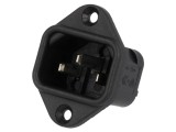 Conector Alimentare AC Soclu Tată 10A 250V IEC 60320