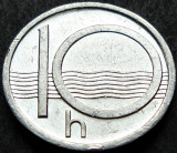 Cumpara ieftin Moneda 10 HALERU - CEHIA, anul 1993 *cod 1031, Europa, Aluminiu