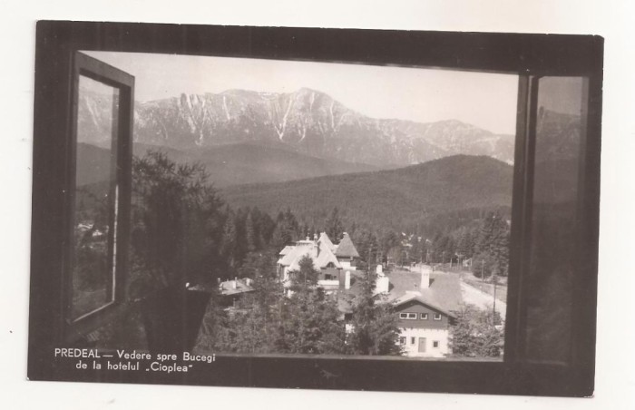 RF73 -Carte Postala- Predeal, vedere spre Bucegi de la hotelul Cioplea, circulata