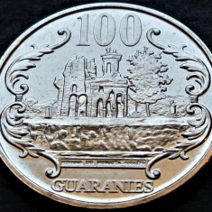 Moneda exotica 100 GUARANIES - PARAGUAY, anul 2007 *cod 5394 = UNC