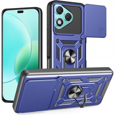 Husa pentru Honor 400 Lite, Techsuit, CamShield, Albastra foto