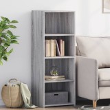 VidaXL Dulap &icirc;nalt, gri sonoma, 45x41x124 cm, lemn prelucrat