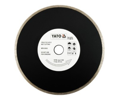 Disc diamantat EN 230 mm YATO foto