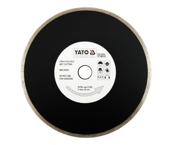 Disc diamantat EN 230 mm YATO