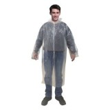 Pelerină de ploaie de unică folosință pentru adulți, One Size, Alb, CMCLASS