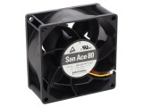 Ventilator DC axial SANYO DENKI 24V 80x80x38mm 156m3/h 59dBA 9GA0824P1S61