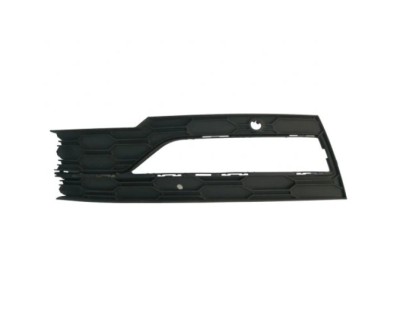 Grila bara protectie, spoiler Skoda Octavia, 04.2020-, model: Style, montare fata, stanga, cu locas proiectoare; gaura senzor parcare, RapidAuto foto