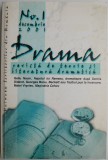 Drama. Revista de teorie si literatura dramatica (No. 1 decembrie 2001)