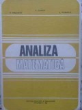 Analiza Matematica Halanay Olaru Turbatu 1982 Didactica Pedagogica Romana Hardcover Matematica